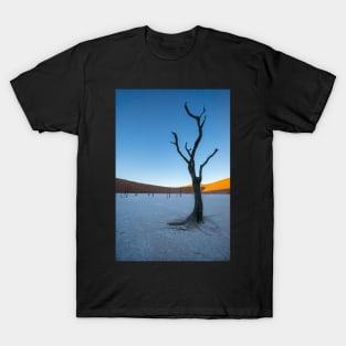 Tree on the salt pan. T-Shirt